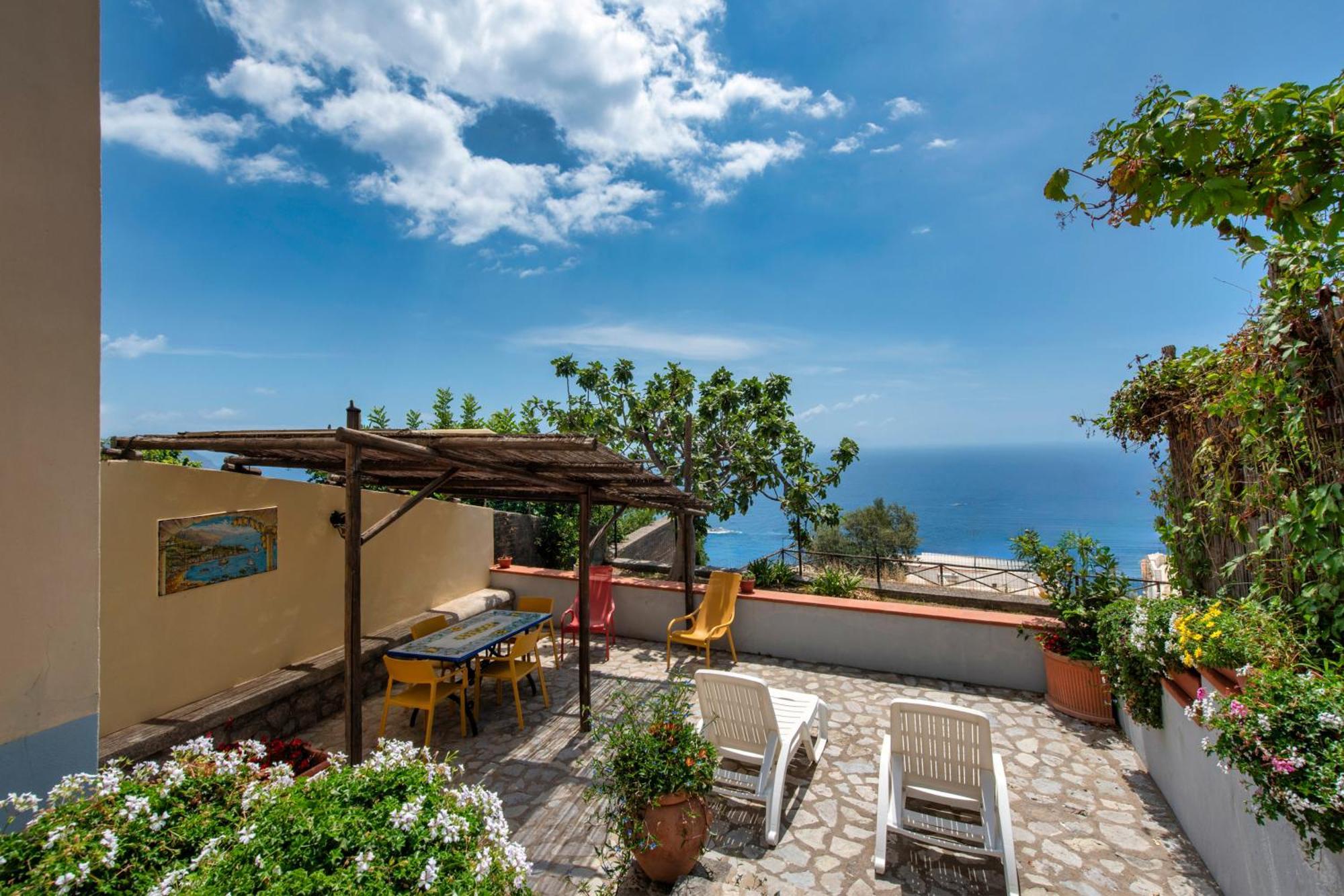 Villa La Sciuscella Conca dei Marini Exterior foto