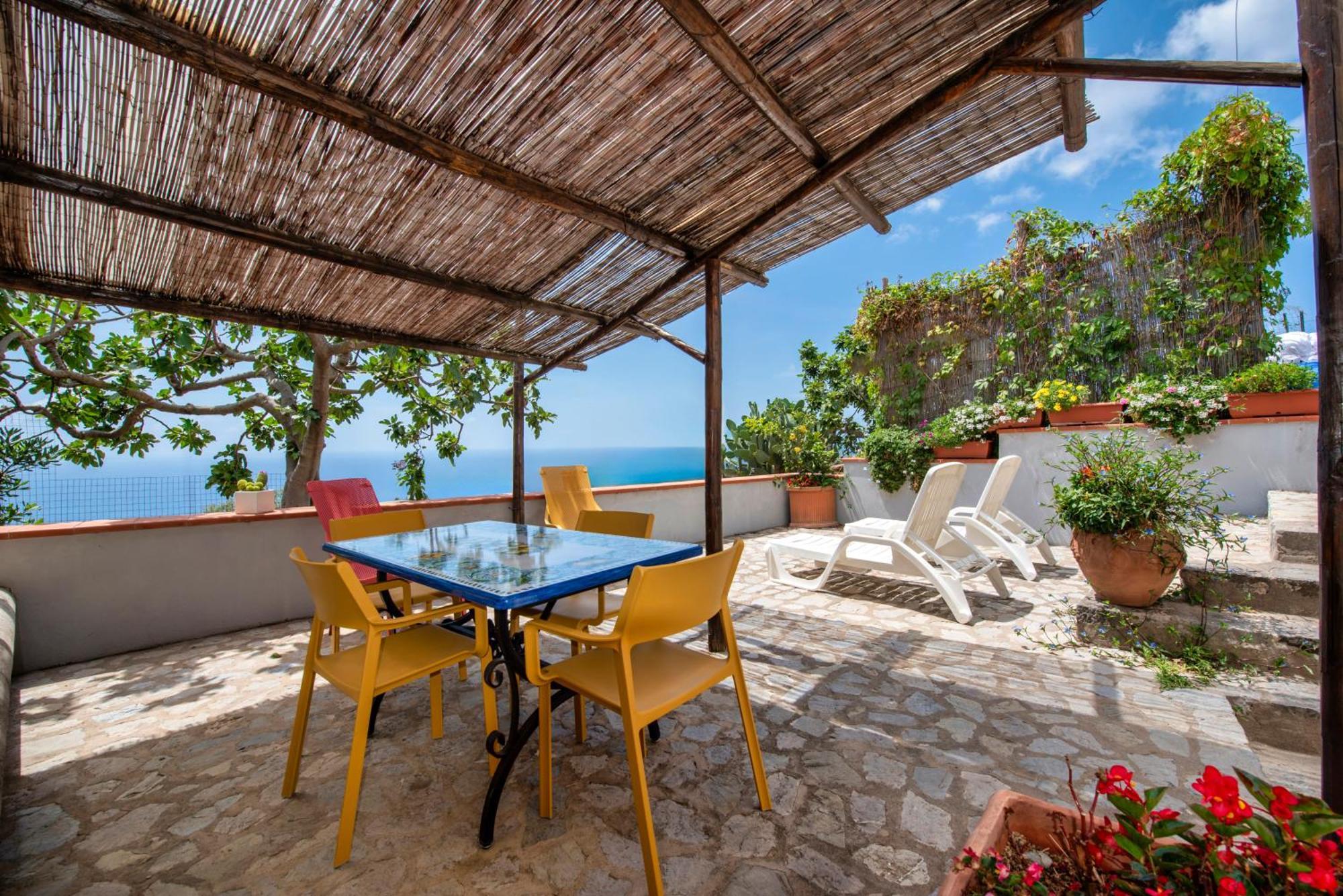 Villa La Sciuscella Conca dei Marini Exterior foto